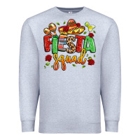 Heather Grey fiesta squad Premium Sweatshirt - LillyAllenDesigns