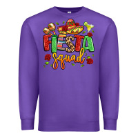 Purple fiesta squad Premium Sweatshirt - LillyAllenDesigns