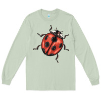 Matcha ladybug Long Sleeve Tee - BarkalooDesign
