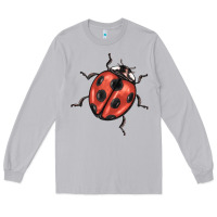 Moon Dust ladybug Long Sleeve Tee - BarkalooDesign
