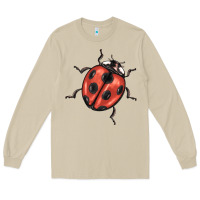 Mushroom ladybug Long Sleeve Tee - BarkalooDesign