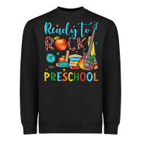 Black ready to rock preschool Heavyweight Sweatshirt - JahusDesignShop