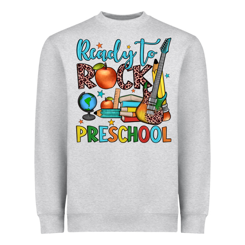 Ready To Rock Preschool Heavyweight Sweatshirt by JahusDesignShop | Teevron