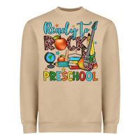 Mushroom ready to rock preschool Heavyweight Sweatshirt - JahusDesignShop