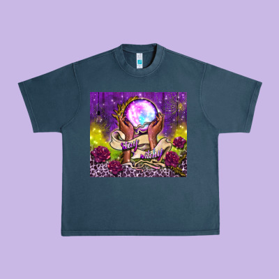 Stay Witchy Tumbler Urban Heavy Tee Designed By Bundleandbundleshop