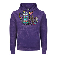 Cloud Purple Rn Vintage Hoodie - CowhideDigitalArt