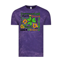 Cloud Purple st patrick s day Vintage Tee - Artiststas