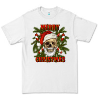 White Merry Christmas Premium Tee - RanaPortraitStore