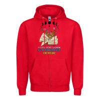 Red a well read woman is a dangerous creature Zipper Hoodie - MaliasSmallBusiness