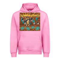 Fuchsia Pink our lady of guadalupe Urban Hoodie - TumblerDesignByShophia