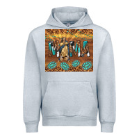 Heather Grey our lady of guadalupe Urban Hoodie - TumblerDesignByShophia