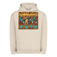 Pigment French Oak our lady of guadalupe Urban Hoodie - TumblerDesignByShophia