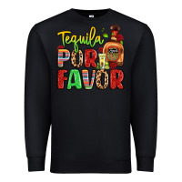 Black tequila por favor Premium Sweatshirt - LillyAllenDesigns