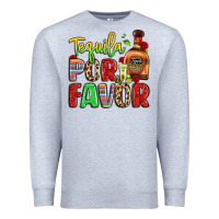 Heather Grey tequila por favor Premium Sweatshirt - LillyAllenDesigns