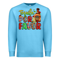 Ocean Blue tequila por favor Premium Sweatshirt - LillyAllenDesigns