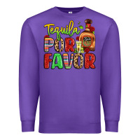 Purple tequila por favor Premium Sweatshirt - LillyAllenDesigns