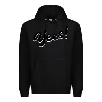 Black YEES! Premium Hoodie - Bettercallsaul