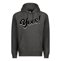 Charcoal Heather YEES! Premium Hoodie - Bettercallsaul