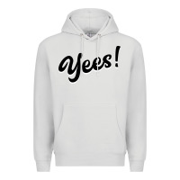 Dove Grey YEES! Premium Hoodie - Bettercallsaul