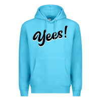 Ocean Blue YEES! Premium Hoodie - Bettercallsaul