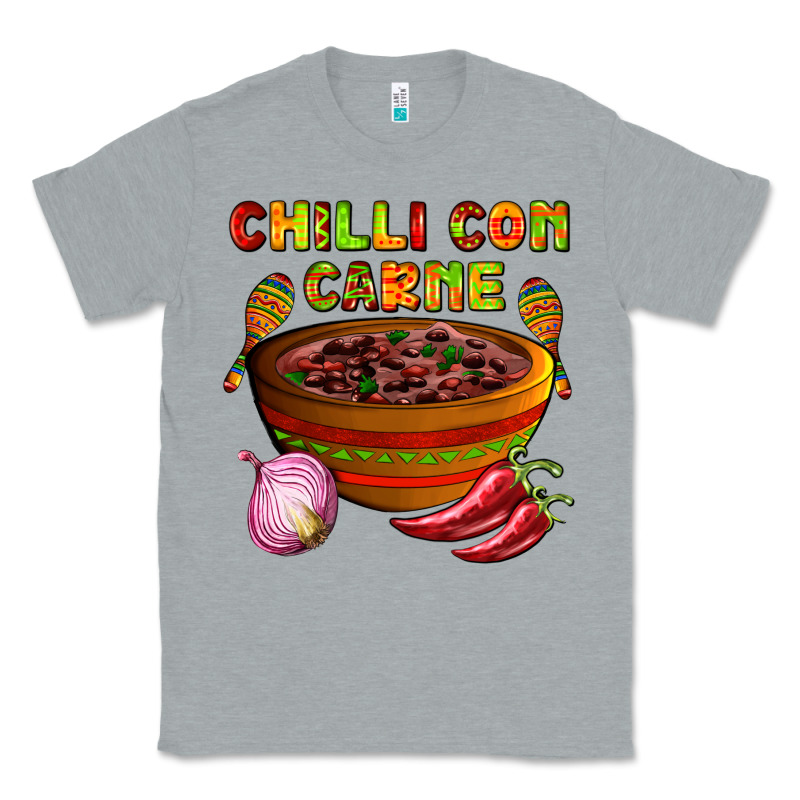 Chilli Con Carne  With Chilli Pepper Classic Tee by AdoDesignShop | Teevron