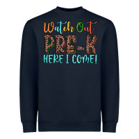 Navy watch out pre k here i come! Heavyweight Sweatshirt - JahusDesignShop