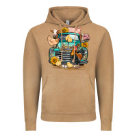Vintage Camel farm truck farm animals Vintage Hoodie - FaDigitalArtStudio