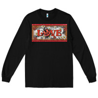 Black love ladybug    license plate template Long Sleeve Tee - BarkalooDesign