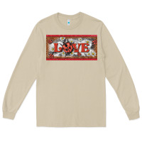 Mushroom love ladybug    license plate template Long Sleeve Tee - BarkalooDesign