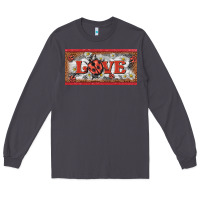 Smoke love ladybug    license plate template Long Sleeve Tee - BarkalooDesign