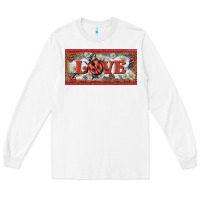 White love ladybug    license plate template Long Sleeve Tee - BarkalooDesign