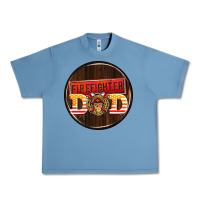 Pebble Blue firefighter coasters Urban Heavy Tee - AdoDesignShop
