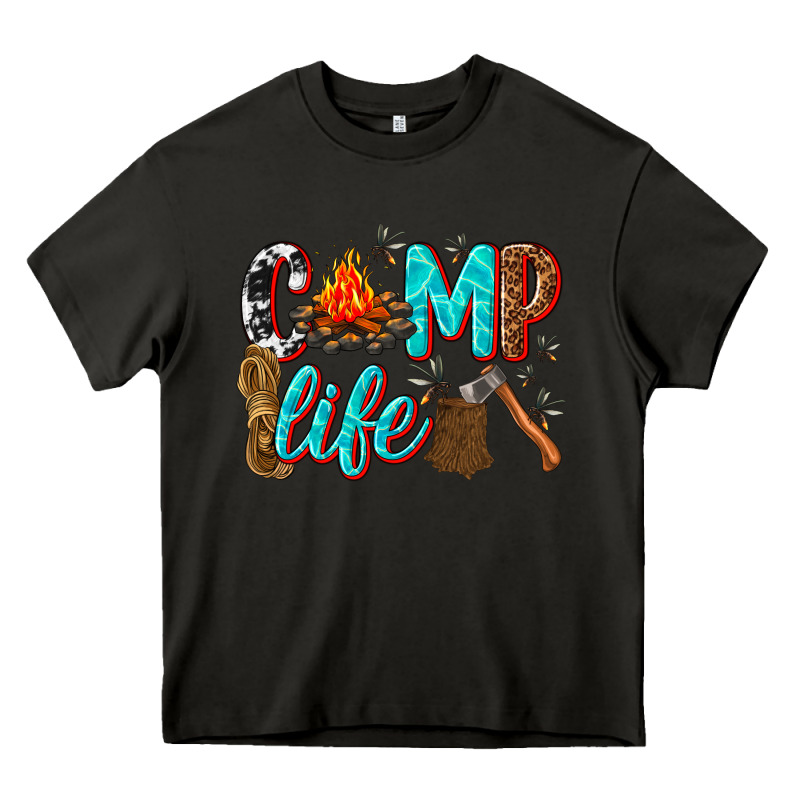 Camp Life Heavy Core Tee by texasbilliewilder | Teevron