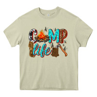 Mossy camp life Heavy Core Tee - texasbilliewilder