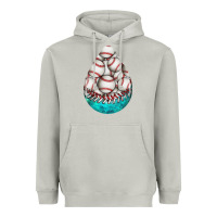 Moon Dust baseball and western roses teardrop  8 Heavyweight Hoodie - BundleAndBundleShop