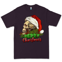 Plum Merry Christmas Premium Tee - RanaPortraitStore