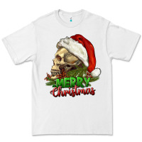 White Merry Christmas Premium Tee - RanaPortraitStore