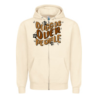 Sandshell doggos over people Zipper Hoodie - MaliasSmallBusiness