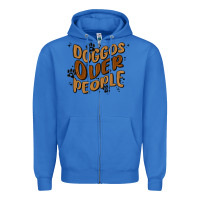 True Royal doggos over people Zipper Hoodie - MaliasSmallBusiness