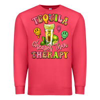 Cardinal tequila cheaper than therapy Premium Sweatshirt - LillyAllenDesigns