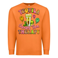 Carrot tequila cheaper than therapy Premium Sweatshirt - LillyAllenDesigns