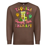 Chestnut tequila cheaper than therapy Premium Sweatshirt - LillyAllenDesigns