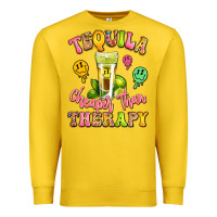 Lemon tequila cheaper than therapy Premium Sweatshirt - LillyAllenDesigns