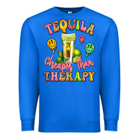 True Royal tequila cheaper than therapy Premium Sweatshirt - LillyAllenDesigns