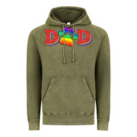 Vintage Olive lgbtq dad and paw Vintage Hoodie - HRA Design Shop