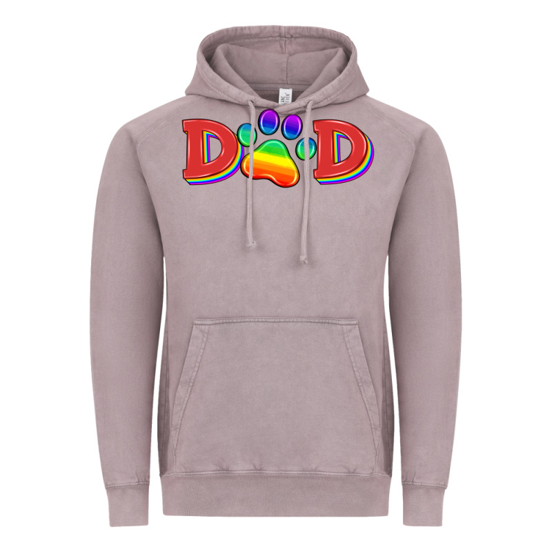 Lgbtq Dad And Paw Vintage Hoodie by HRA Design Shop | Teevron