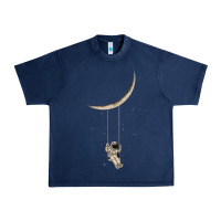 Navy Astronaut Moon Swing Urban Heavy Tee - Bettercallsaul