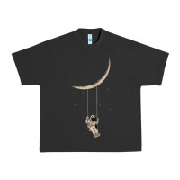 Pigment Black Astronaut Moon Swing Urban Heavy Tee - Bettercallsaul