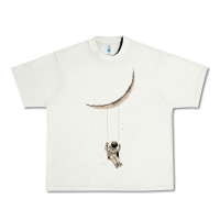 Pistachio Astronaut Moon Swing Urban Heavy Tee - Bettercallsaul