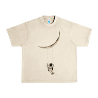 Sandshell Astronaut Moon Swing Urban Heavy Tee - Bettercallsaul